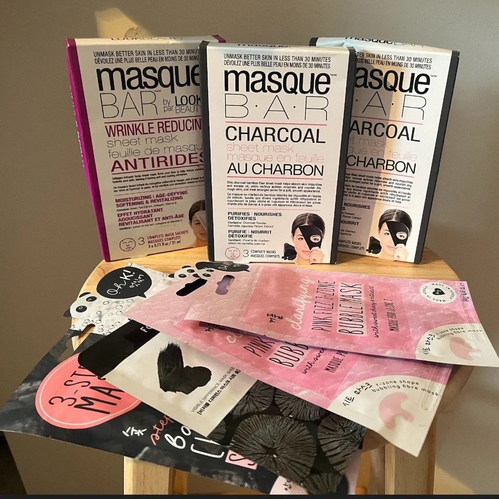 Lot of seven packs of sheet masks NWT - Picture 1 of 12